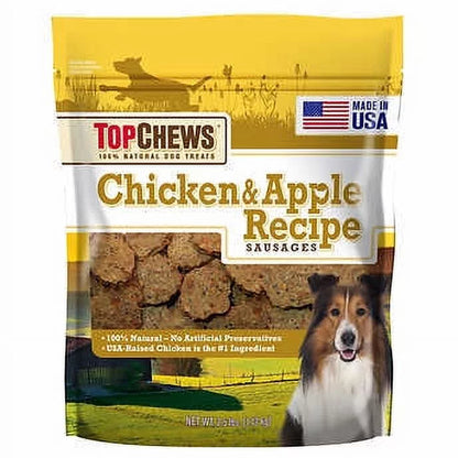 Top Chews Chicken & Apple Recipe 100% Natural Dog Treats