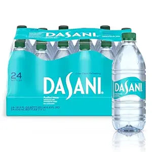 DASANI Purified Enhanced Mineral Water, 16.9 fl oz, 24 Count Bottles