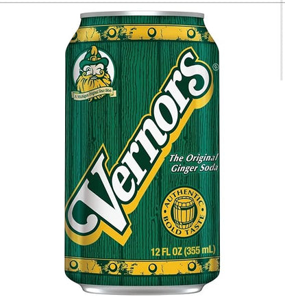 Vernors Ginger Ale, 12 oz (24 Cans)