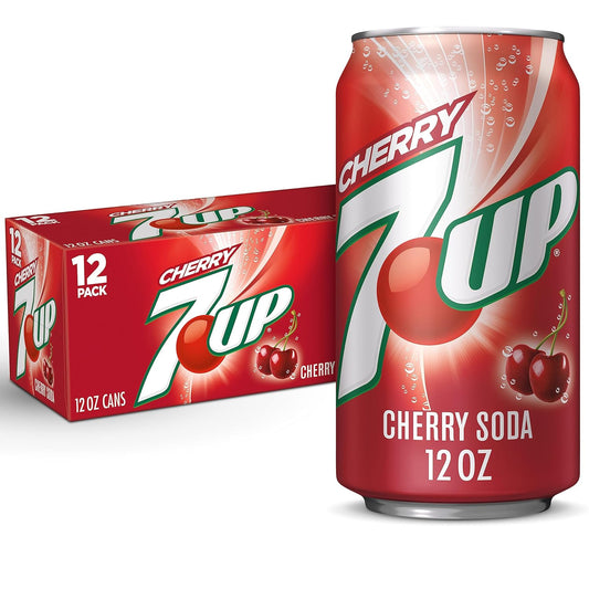 UP7 Cherry Soda, 12 Fl Oz, 12 Cans