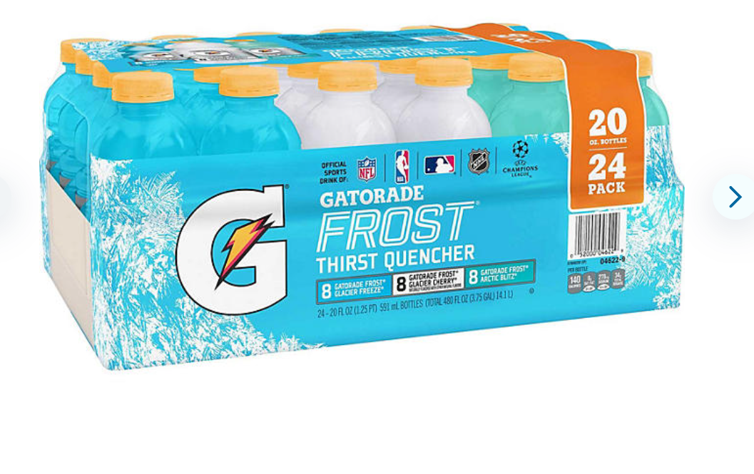 gatorade frost thirst quencher Sport Drink, variety pack, 20 fl oz, 12 Bottles