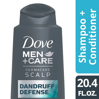 Dermacare Scalp Dandruff Defense Shampoo and Conditioner, 20.4 Fl Oz