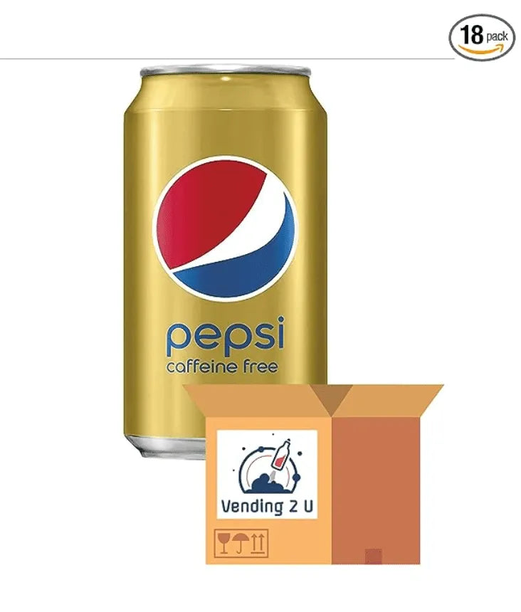 Pepsi Caffeine Free, 12oz Cans, 18 Units